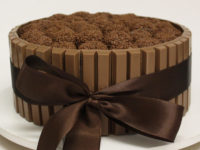 Bolo Kit Kat de Brigadeiro