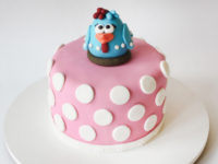 Bolo Galinha Pintadinha Rosa