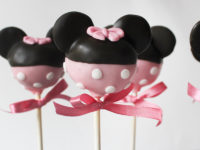 Cakepop Minnie Rosa