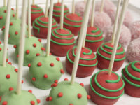 Cakepop Verde e Vermelho México