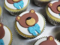 Cupcake Ursinho Azul