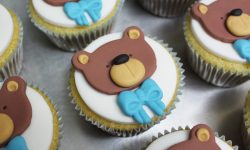 Cupcake Ursinho Azul